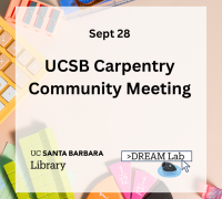 UCSB Carpentry Community Meeting